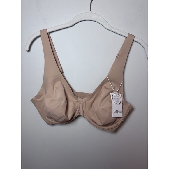 Le Mystere Smooth Shape Unlined Underwire Bra 32D Nude NWT $68 - Picture 15 of 16
